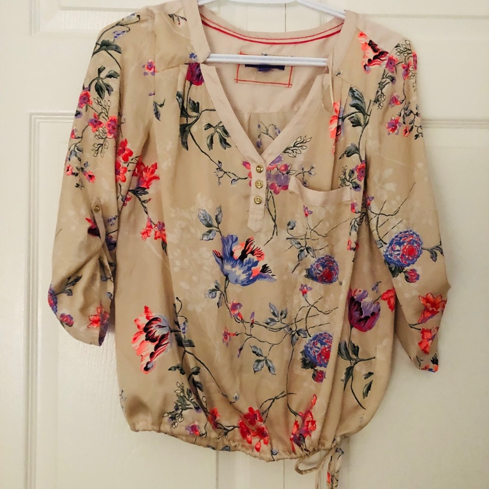 Mexx floral silky top